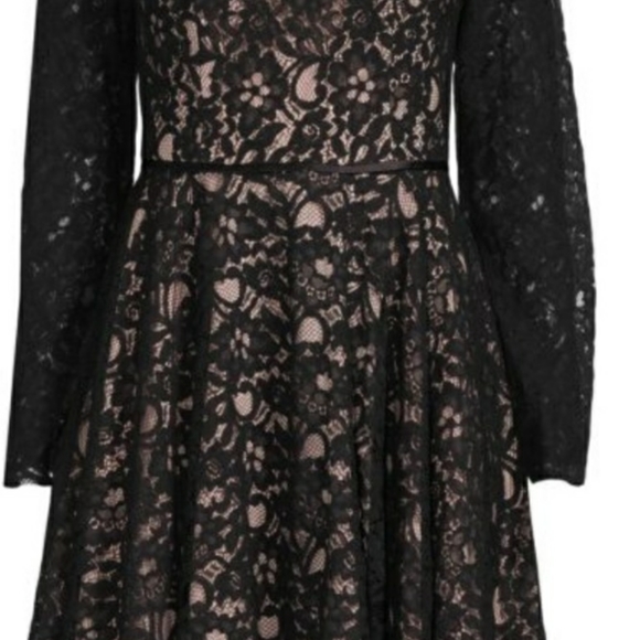 Lace Fit & Flare Dress- Size 8 - Picture 2 of 4